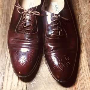 BALLY--Men's Burnish *Brown* Leather Derby